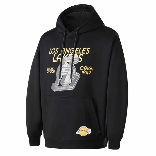 NBA Graffiti Hoodie Black