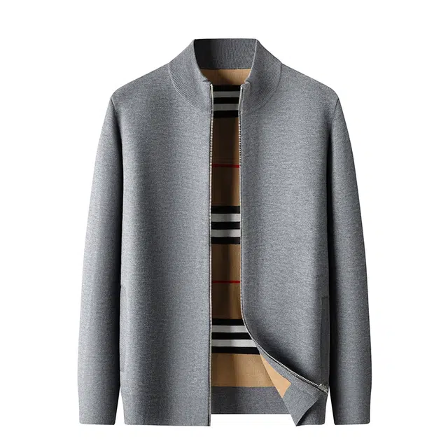 BrandName Knit Windbreaker