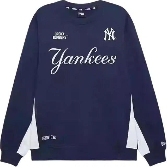 New Era x MLB FW24 Crewneck Sweatshirt Navy