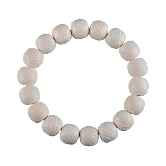 素于 国风小众轻奢高级感念珠  八方来财 招财纳福佛珠绕指柔 国潮新中式 猛犸 手串 男女同款情侣款