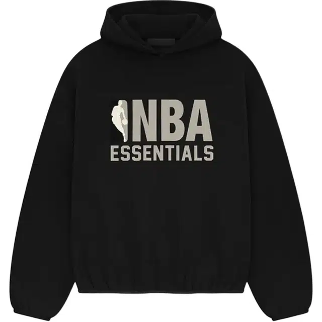 Fear of God Essentials x NBA Hoodie Black
