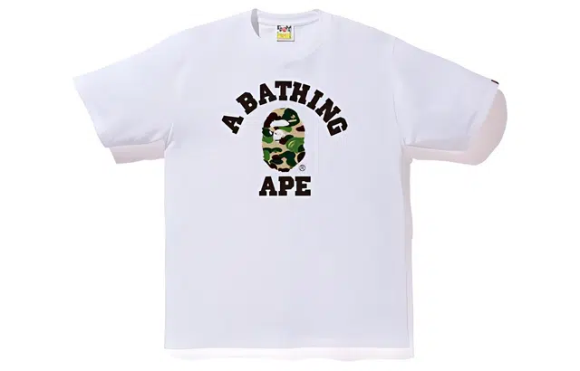 BAPE ABC Camo College Tee