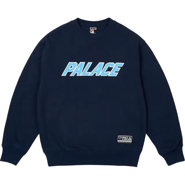 PALACE SS25 APPLIQUE TEAM CREW logo