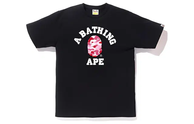 BAPE BAPE SS23 ABC CAMO COLLEGE TEE T
