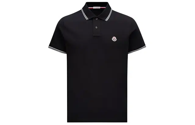 Moncler Polo Shirt Black