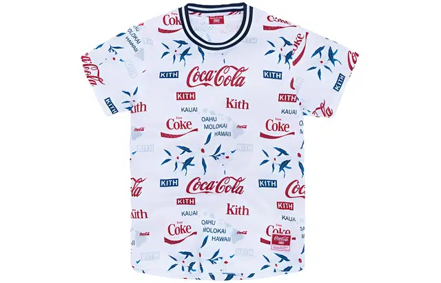 KITH x Coca-Cola x Mitchell Ness BP Hawaii Jersey T