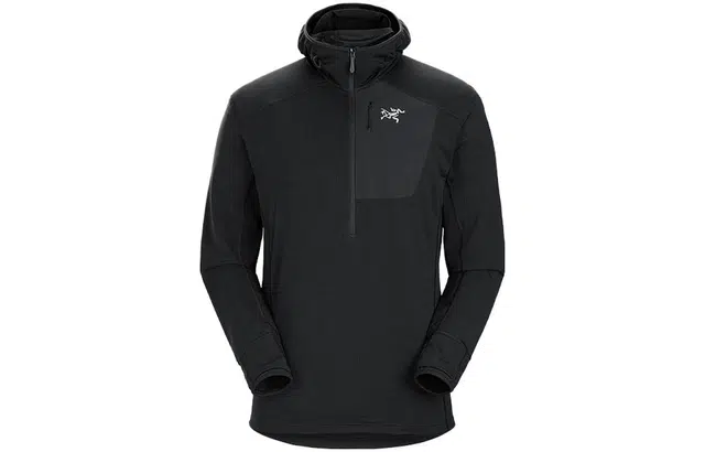Arcteryx Delta 12 Zip Hoody Logo