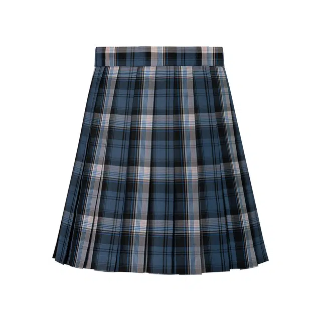 日暮星河 时尚舒适宽松长袖卫衣格子短裙休闲套装 女款