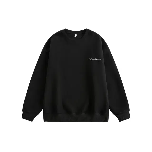 陆与山屿 基础款百搭圆领卫衣 男女同款