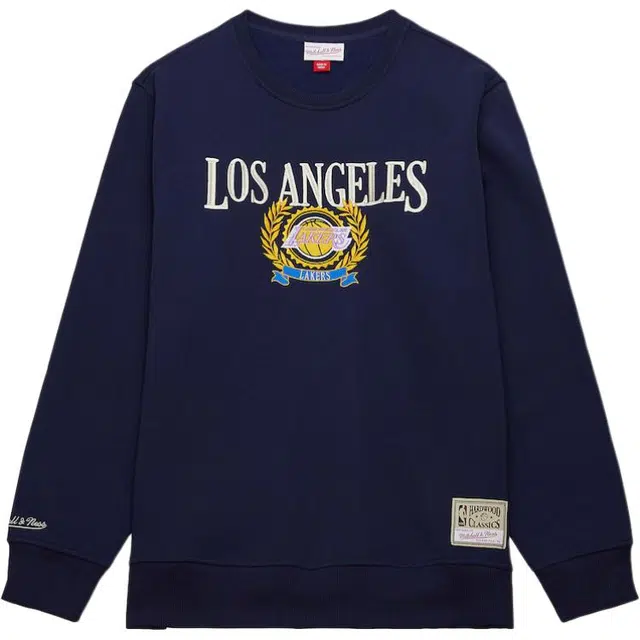 Mitchell & Ness Los Angeles Lakers Navy Sweatshirt