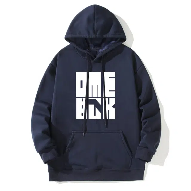 【dme】 慵懒风美式高街印花重磅连帽卫衣 男女同款
