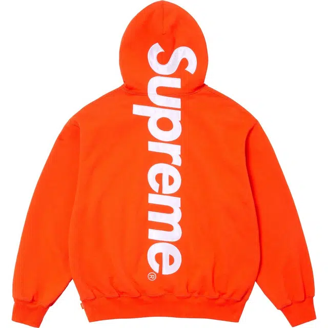 Supreme FW24 Satin Appliqué Hooded Sweatshirt