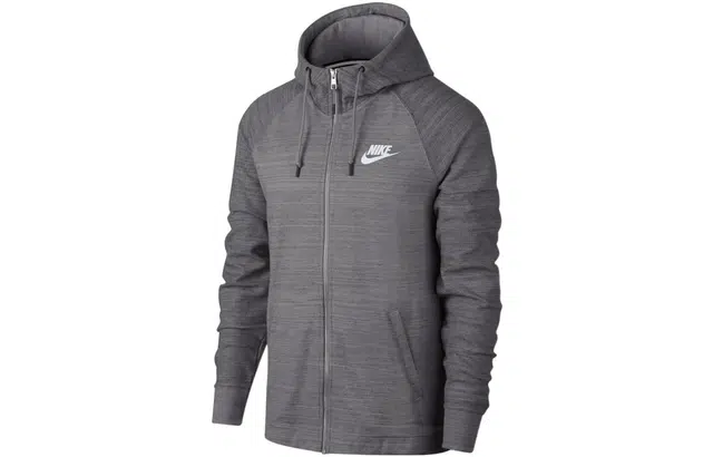 Nike Hoodie Jacket Gray