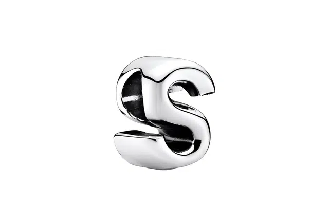 Pandora Letter S Charm Silver