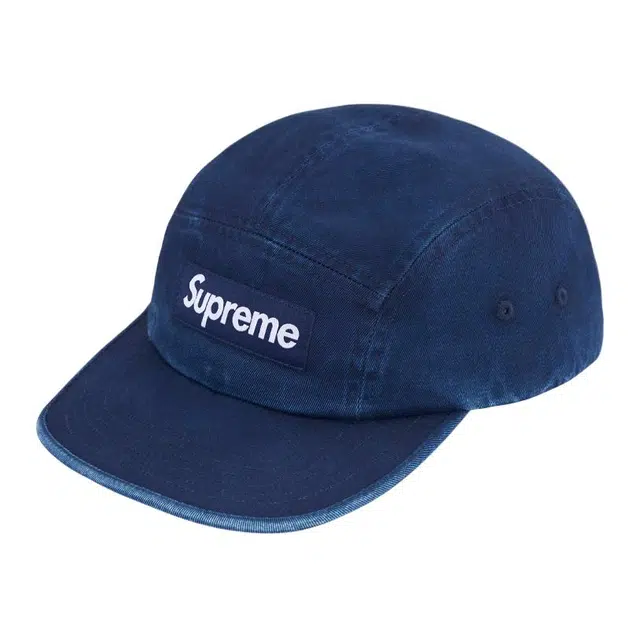 Supreme Washed Chino Twill Camp Cap