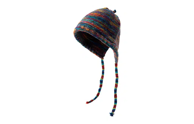 Baijuan Rainbow Knit Hat