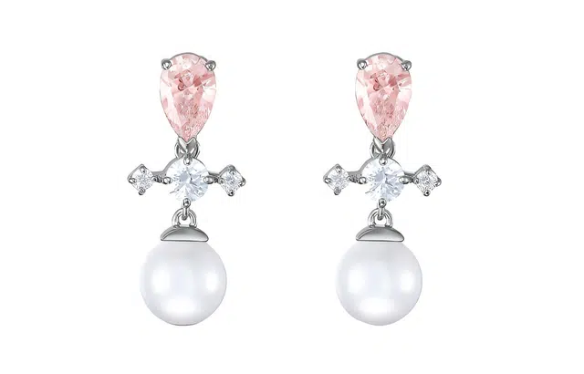 Swarovski Perfection Earrings Pink