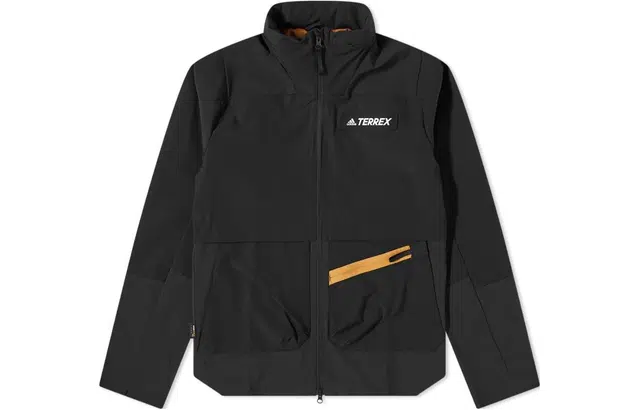 adidas Logo Zip Hoodie Black