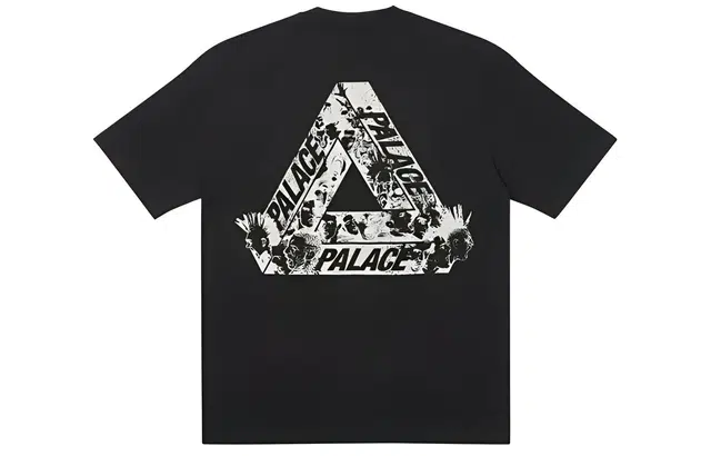 PALACE Tri-heads T-shirt Black LogoT