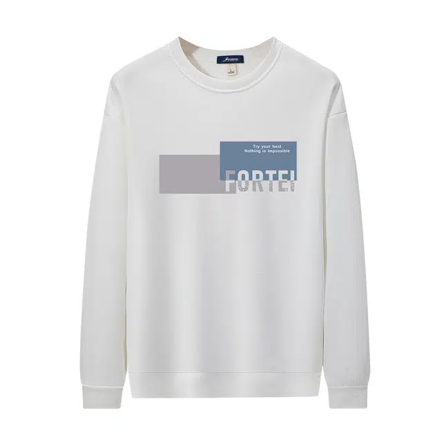 富铤 百搭休闲宽松简约圆领卫衣 男款