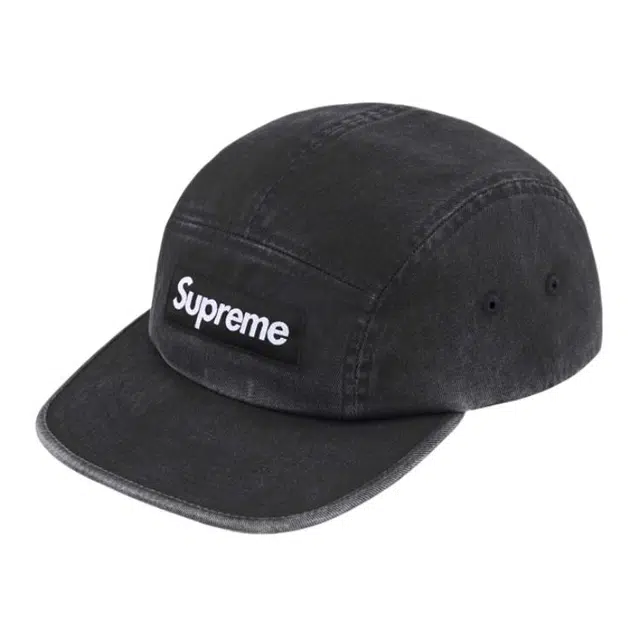 Supreme Washed Chino Twill Camp Cap