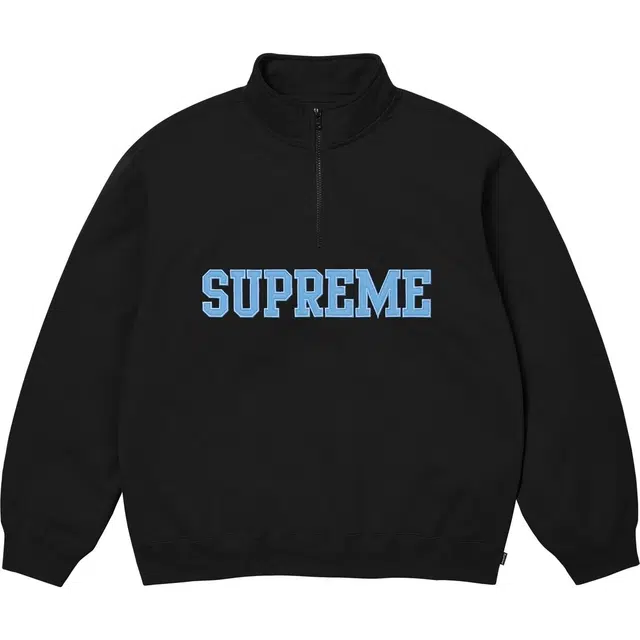 Supreme FW24 WEEK8 Collegiate Half Zip Pullover logo