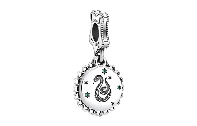 Pandora Harry Potter Slytherin Charm Silver