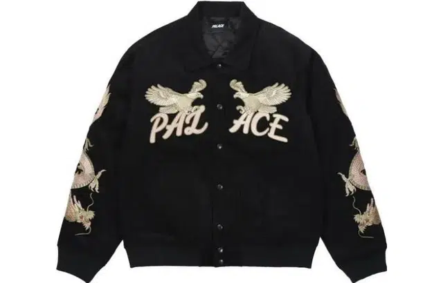 PALACE FW22 Double Dragon Tour Jacket Black
