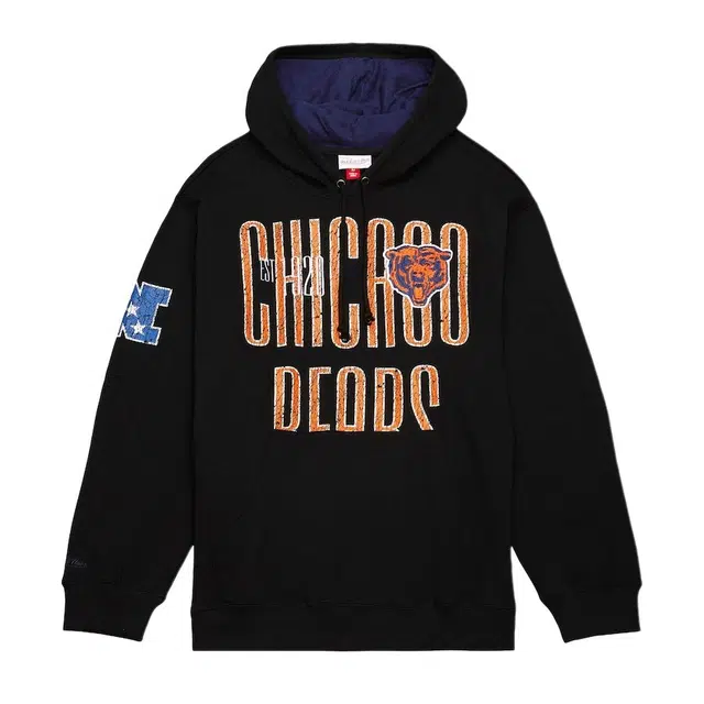 Mitchell & Ness Chicago Bears Hoodie Black