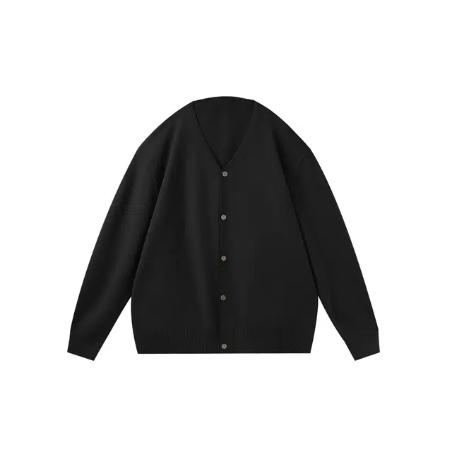 我是大卫 日系百搭纯色开衫港风潮牌学院风宽松外套针织衫 男女同款