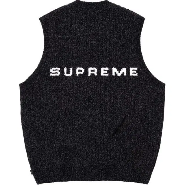 Supreme Chenille Sweater Vest