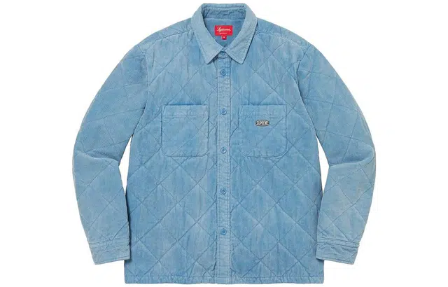 Supreme Quilted Corduroy Shirt
