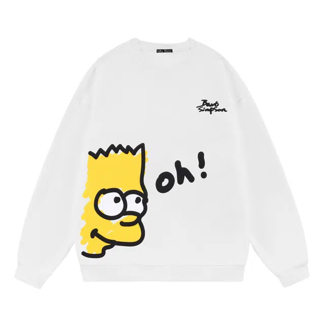 The Simpsons Bart Crewneck Sweatshirt