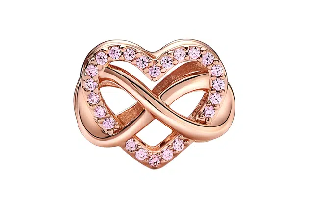 Pandora Eternal Pink Heart Charm