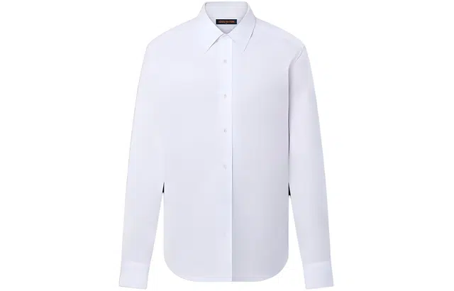 LOUIS VUITTON Blason Printed Long-Sleeved Shirt