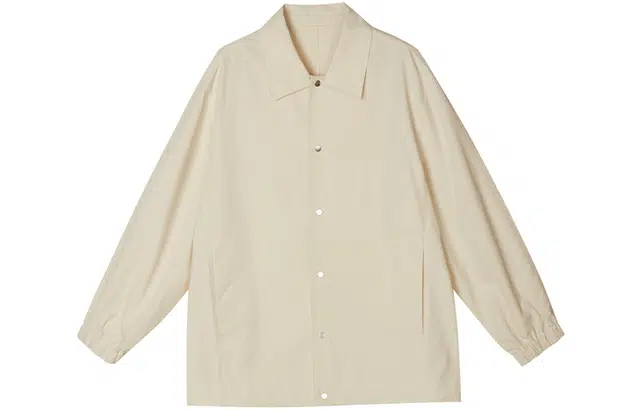 速写 翻领宽松工装教练夹克外套 男女同款