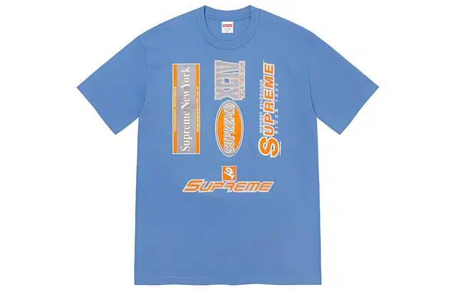 Supreme Multi Logos Tee