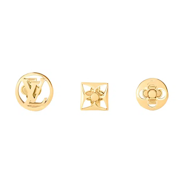 Louis Vuitton Earrings Gold