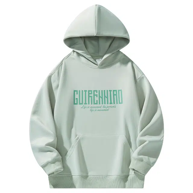 贵人鸟 生活系列 字母连帽舒适透气百搭宽松卫衣 男女同款