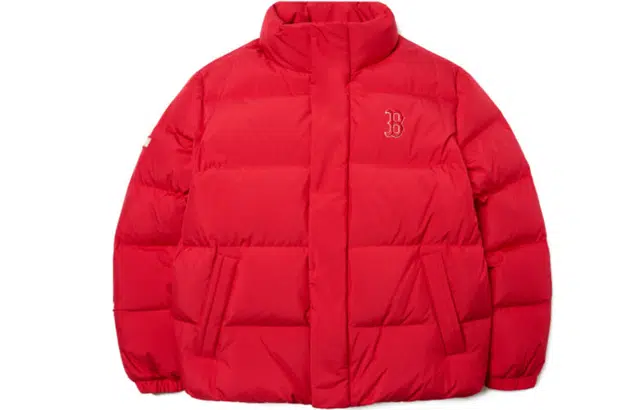 MLB Logo Down Jacket Red
