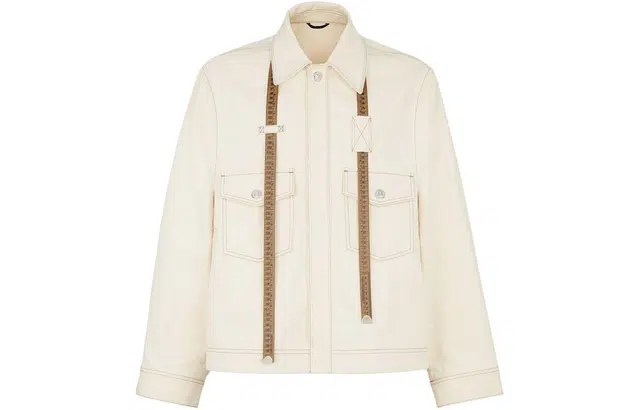 FENDI Beige Canvas Jacket