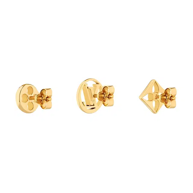 Louis Vuitton Earrings Gold