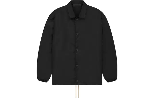 Fear of God Essentials Coaches Jacket Jet Black