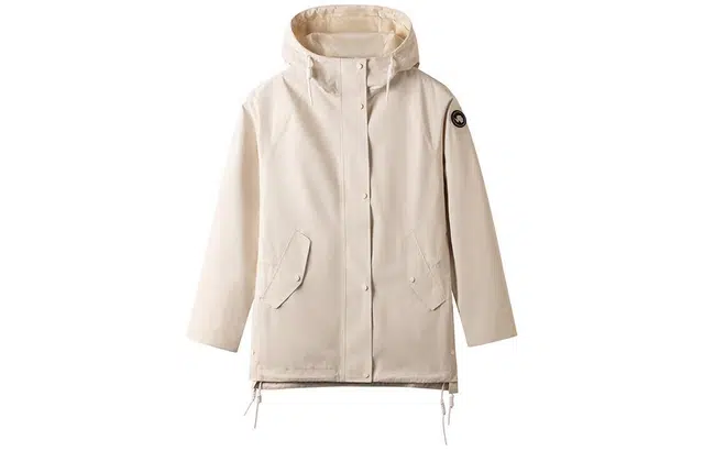 探路者 保暖登山防风户外夹克外套 男女同款 米色