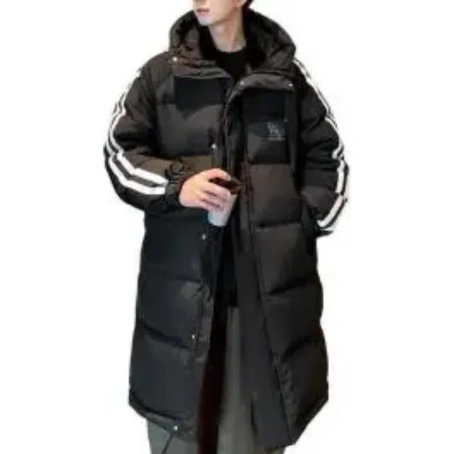 雅鹿 日系新潮基础款纯色防风保暖连帽羽绒服 男女同款