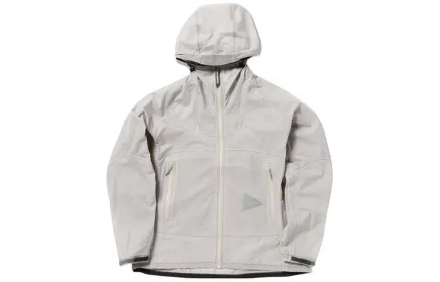 and wander SS24 Reflective Stitch Rain Jacket