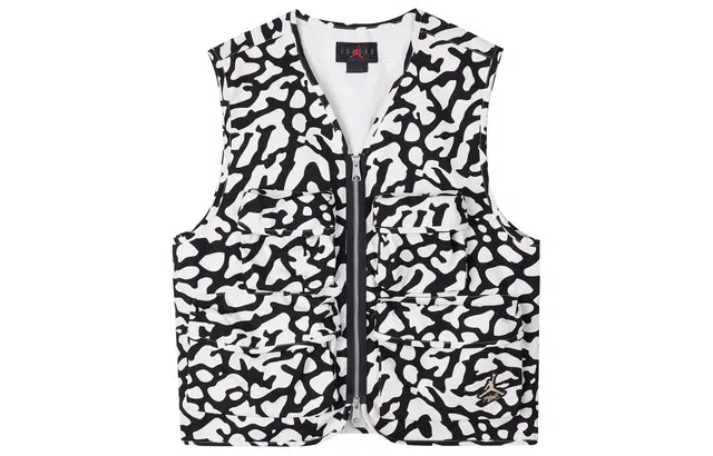 Jordan Flight Heritage V-Neck Vest Phantom Grey White