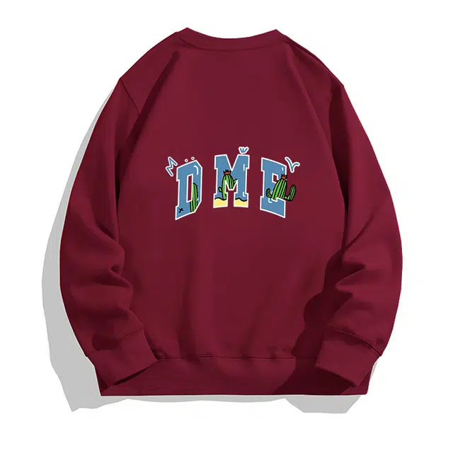 【dme】 简约美观大气美式重磅宽松百搭嘻哈风卫衣 男女同款