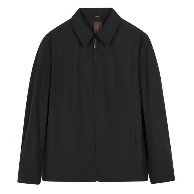 才子 休闲翻领干部风舒适透气夹克 男款