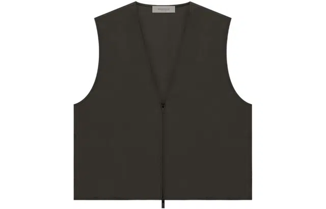 Fear of God Essentials FW22 Vest Off Black V